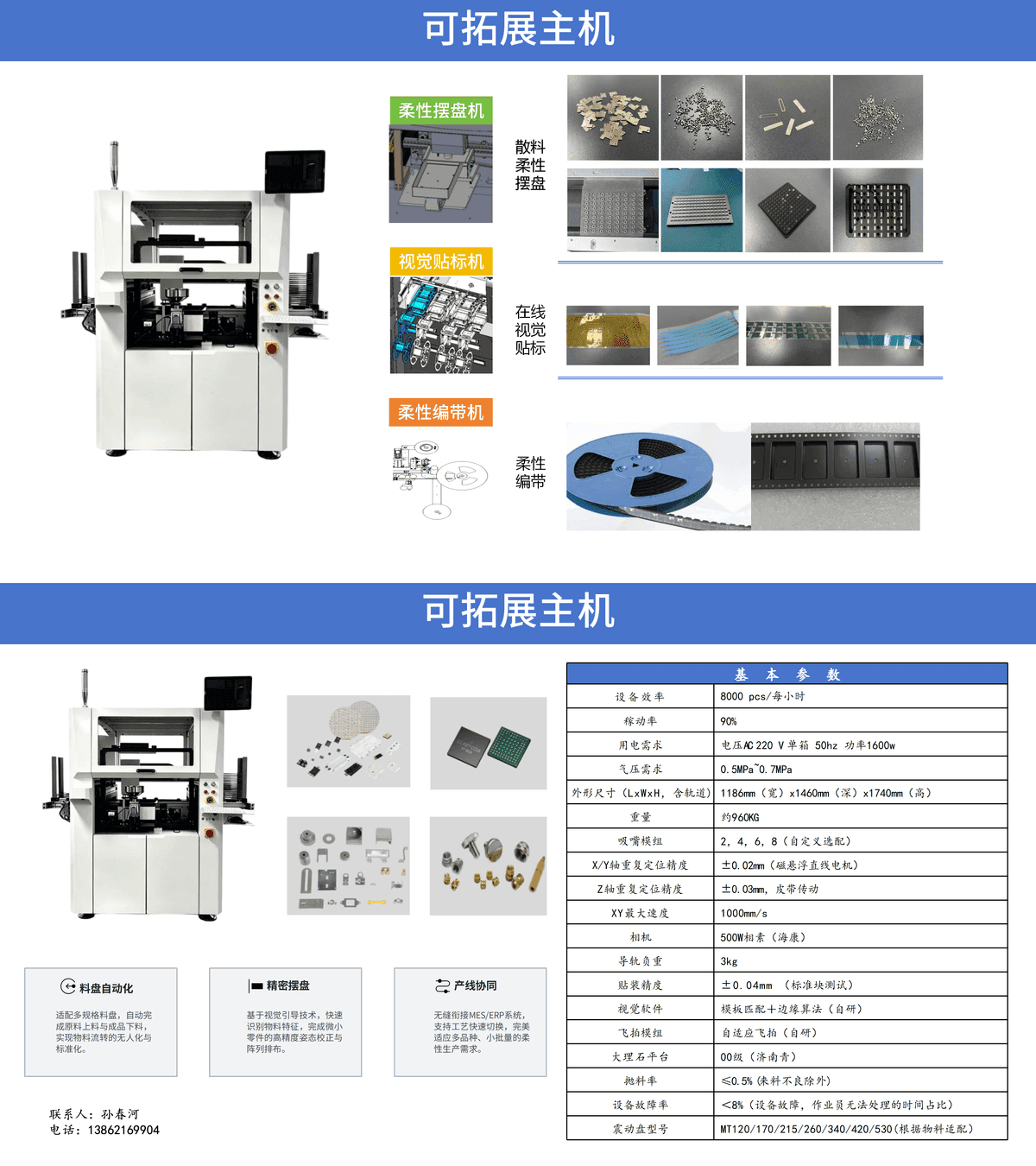 高速视觉摆盘机商品图片