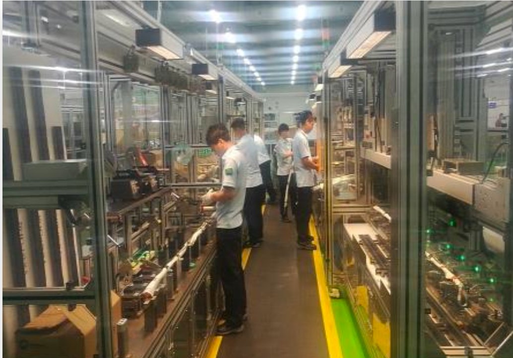 安全气囊装配生产线案例图片